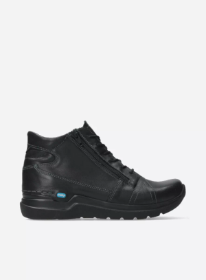 Why - black leather - Black, 40