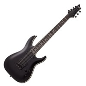 Schecter C-7 SLS Evil Twin 7 String, Satin Black