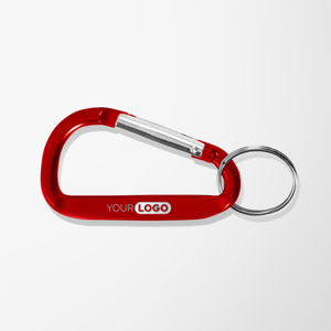 Engraved Recycled Aluminium Jude Carabiner Keyring