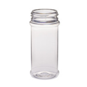 8 oz Clear PET Plastic Spice Jars - 326227