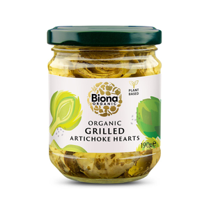Organic Grilled Artichoke Quarters (Biona) 190g