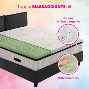 Gomma unisci materassi 200x4 H10 per unire due materassi singoli ed eliminare lo spazio anche su misura