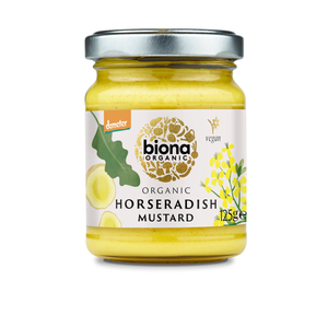 Organic Horseradish Mustard (Biona) 125g