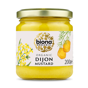 Organic Dijon Mustard (Biona) 200g