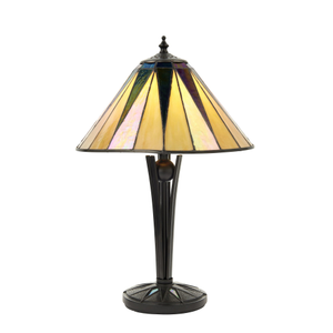 70367 Dark Star Tiffany Small Table Lamp