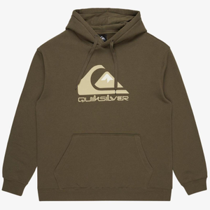 Quiksilver Mens Big Logo Hoodie Pullover - L / Grape Leaf - L / Grape Leaf