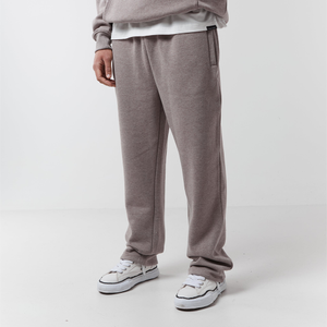 Open Hem Jogger | Brown Marl