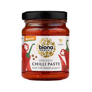 Organic Hot Chilli Paste (Biona) 125g