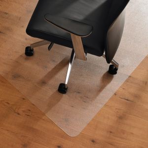 Chair Mat for Carpeted Floors 900 x 1200 mm (Rectangular, Clear)
