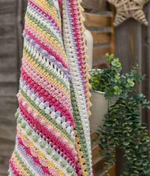 Crocheted Celebration Blanket in Emu Classic DK (1069)