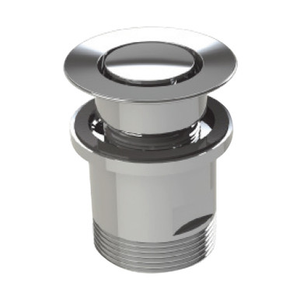 Basin Pop Down Plug & Waste 32mm Connection Brass Chrome [128422]