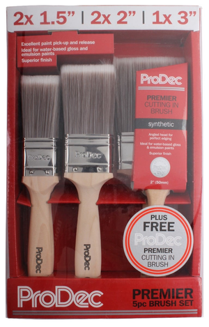 ProDec Premier 6 Piece Brush Set