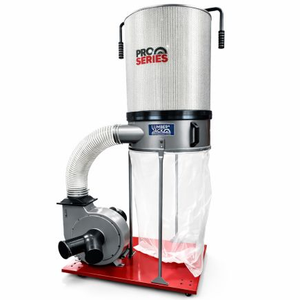 Lumberjack PRO SERIES 1500W Single Bag Dust Collector 203L Filtr