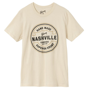 Gibson Handmade in Nashville Tee (Cream) XL