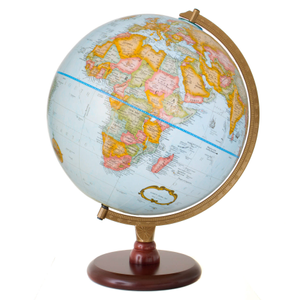 Piedmont Blue Desk Globe
