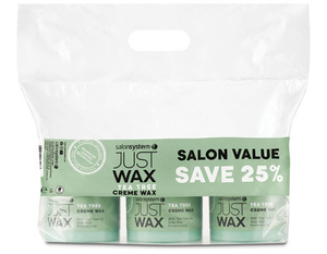 Just Wax tea tree wax save 25% promotion pack