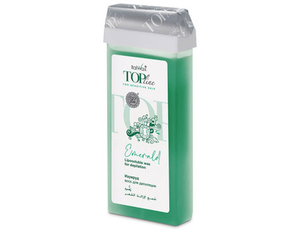 Italwax topline wax cartridge 100g, emerald