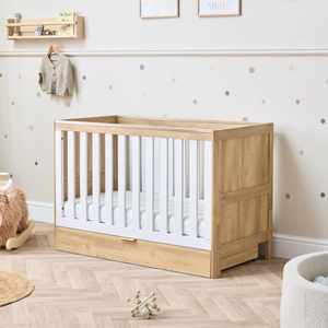 Riley Mini Cot Bed with Drawer