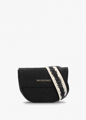 Pansy Logo Nero Satchel Bag
