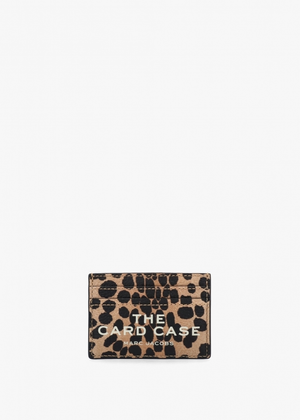 The Cheetah Black Multi Leather Card Case