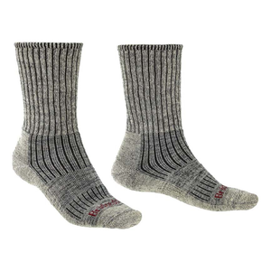 Hike Midweight Merino Comfort Sock (Men's) - Stone Grey