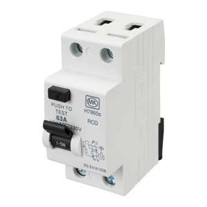 63A 2 Pole 30mA Type AC RCD