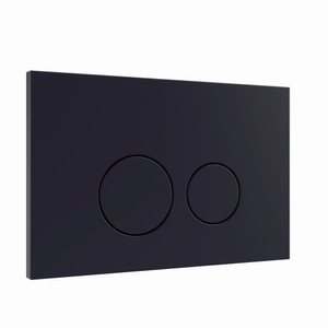 Bedieningspaneel Flat gun metal geborsteld rvs