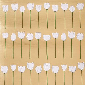 Sample - Schumacher X Cristina Buckley Edie Metallic Wallpaper in Gold