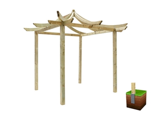Dragon Pergola (W 2700mm x D 2700mm)
