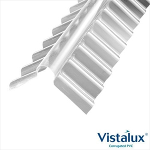 3" Adjustable Ridge Clear PVC (685mm)