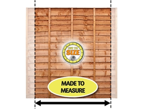 Overlap Fence Panels (Made to Measure)