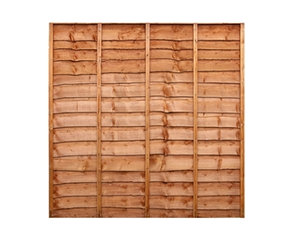 Overlap Fence Panel (6ft x 6ft)
