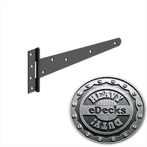 Heavy Duty Tee Hinge 200mm (Pair)