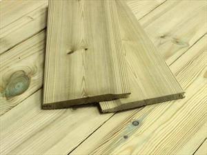 Green - Treated Shiplap / Cladding (12mm x 120mm)