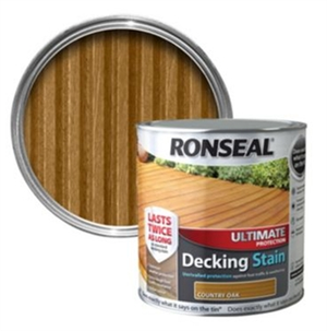 Ronseal Ultimate Protection Decking Stain 2.5L (Country Oak)