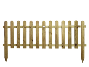 Round Top Picket Edging (1800mm x 600mm)