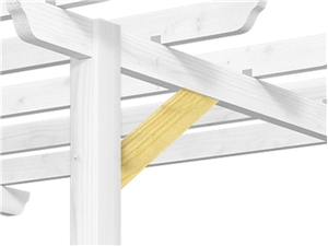 Pergola Corner Brace Angle Cut (92mm x 42mm)