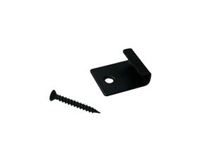 Black Stainless Steel Decking Starter Clip & Screw (Habitat+ Specific)