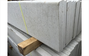 6ft x 12" Smooth Faced Gravel Board (GREY)