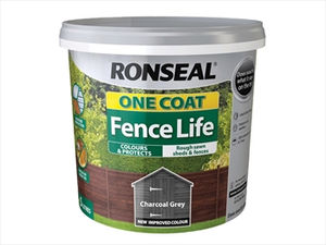 Charcoal Grey One Coat Fencelife 5ltr