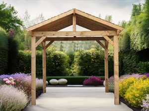 The Cotswold Heavy Duty Gazebo (2700mm x 2700mm)