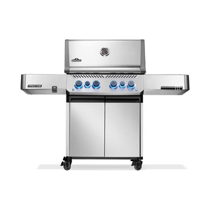 Napoleon Prestige 500 Propane Gas Grill with Infrared Side and Rear Burners, Evolved 2025, Stainless Steel
