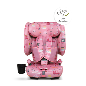 Silla de Coche de Viaje On The Go i-Size - Itchy Feet Rosy