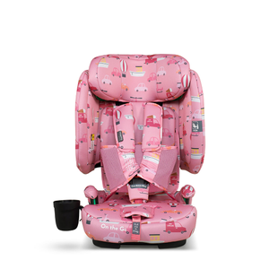 On The Go i-Size Reisekindersitz - Itchy Feet Rosy