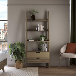 Saunders Bookshelf, Neutral Wood