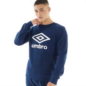 Umbro Mens Core Sweatshirt Navy/White