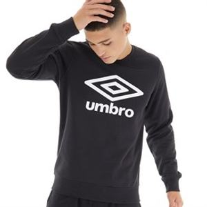 Umbro Mens Core Sweatshirt Black/White