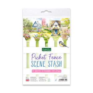Picket Fence Scene Stash, 24 sheets