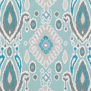 ANTE DECOR Lombok Digital Print Fabric Duck Egg