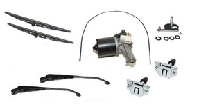 LRC1423 - Front Wiper Kit Defender 2002-2016 - Left Hand Drive - Everything Required to Recondition Your Motor, Wheel Boxes Etc - Aftermarket or OEM Version Available